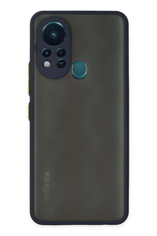 Infinix Hot 11s Montreal Silikon Kapak Kılıf - Lacivert