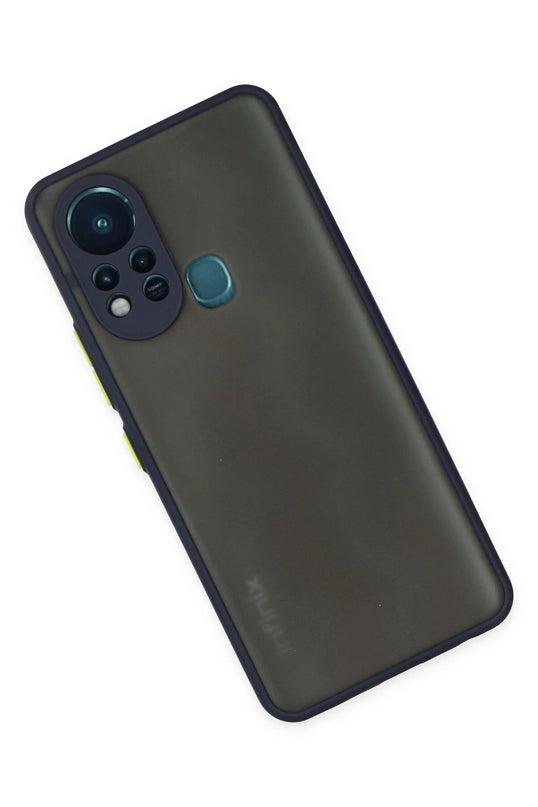 Infinix Hot 11s Montreal Silikon Kapak Kılıf - Lacivert 3