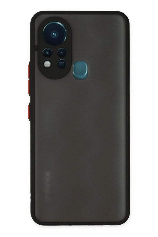 Infinix Hot 11s Montreal Silikon Kapak Kılıf - Siyah