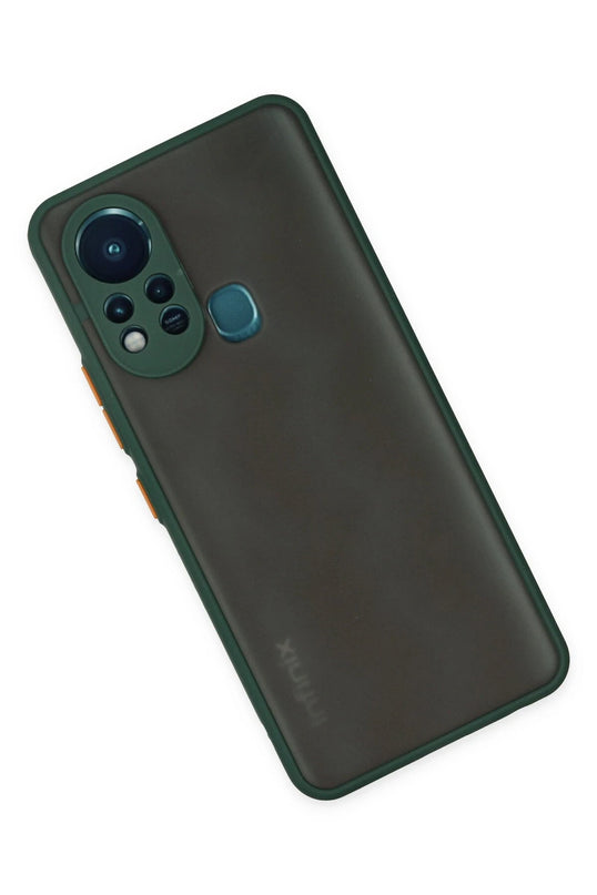 Infinix Hot 11s Montreal Silikon Kapak Kılıf - Yeşil 3