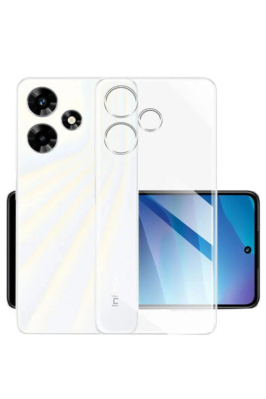 Infinix Hot 30i Lüx Şeffaf Silikon Kılıf 2