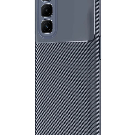 Infinix Hot 50 4G Auto Focus Karbon Kapak Kılıf - Lacivert 2