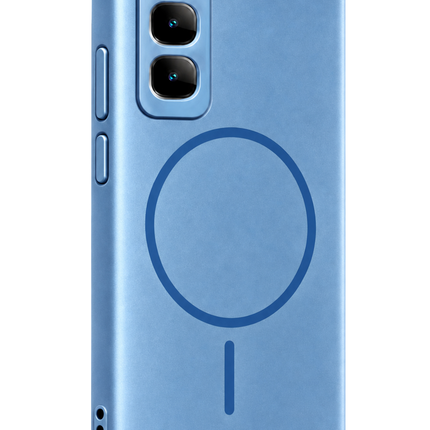 Infinix Hot 60i 4G Mika PC Magsafe Kapak Kılıf - Açık Mavi