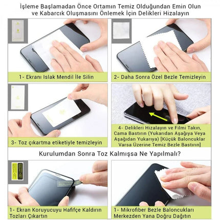 Infinix Smart 5 Temperli Cam Ekran Koruyucu 3