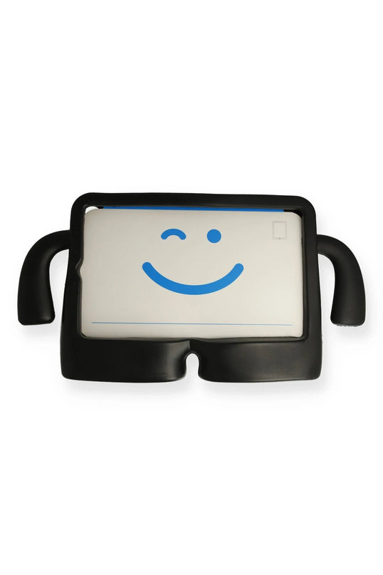 iPad 10.2 (7.nesil) Karakter Tablet Silikon Kılıf - Siyah
