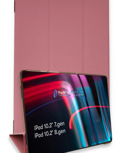 iPad 10.2 (7.nesil) Tablet Smart Kılıf - Pembe