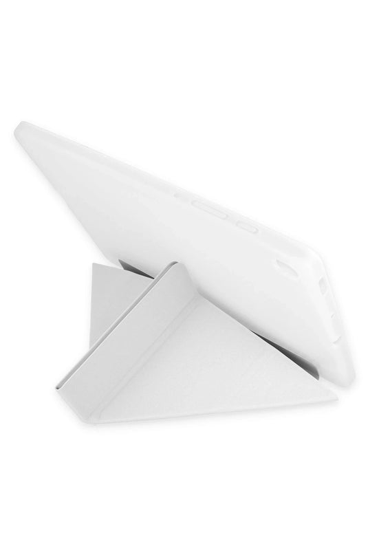 iPad 10.2 (8.nesil) Kalemlikli Mars Tablet Kılıfı - Gri 2