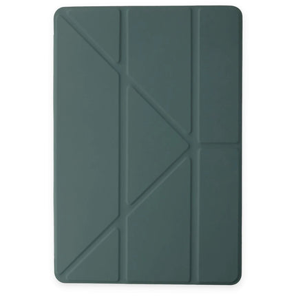 iPad 10.2 (8.nesil) Kalemlikli Mars Tablet Kılıfı - Koyu Yeşil 3