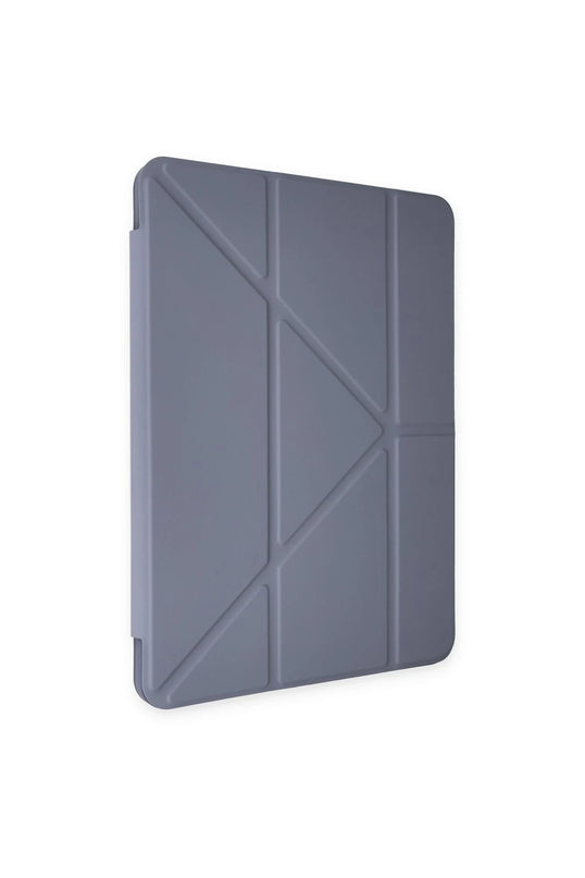 iPad 10.2 (8.nesil) Kalemlikli Mars Tablet Kılıfı - Lavender 4