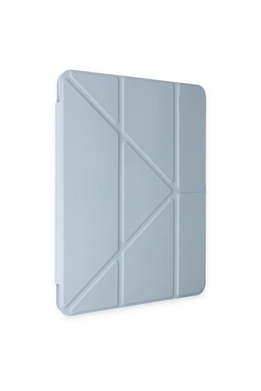 iPad 10.2 (8.nesil) Kalemlikli Mars Tablet Kılıfı - Mavi 4