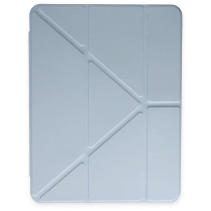 iPad 10.2 (8.nesil) Kalemlikli Mars Tablet Kılıfı - Mavi 3