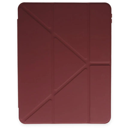 iPad 10.2 (8.nesil) Kalemlikli Mars Tablet Kılıfı - Mürdüm 3