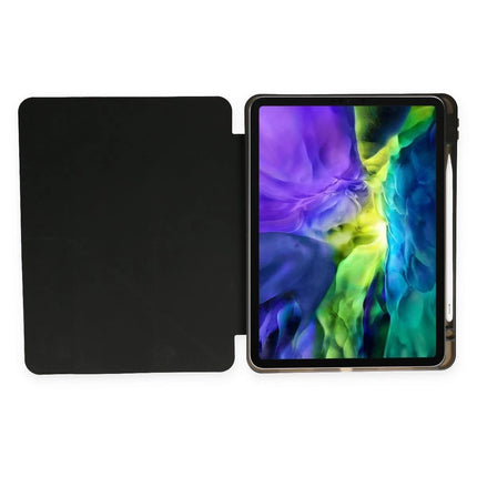 iPad 10.2 (8.nesil) Kalemlikli Mars Tablet Kılıfı - Siyah 5