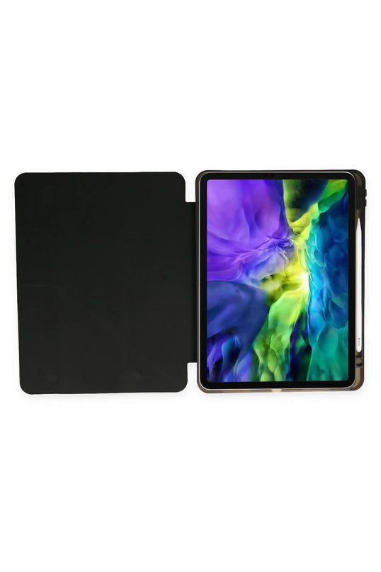 iPad 10.2 (8.nesil) Kalemlikli Mars Tablet Kılıfı - Siyah 5