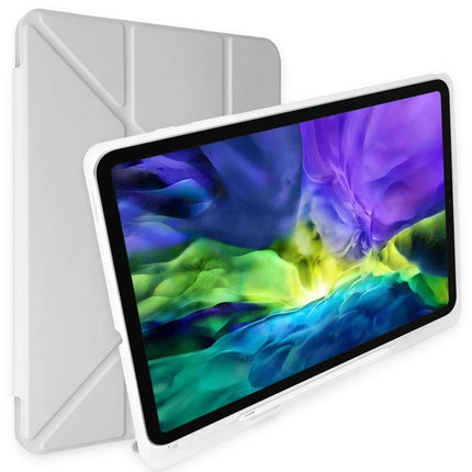 iPad 2025 10.9 10.Nesil (A16) Kalemlikli Mars Tablet Kılıfı - Gri