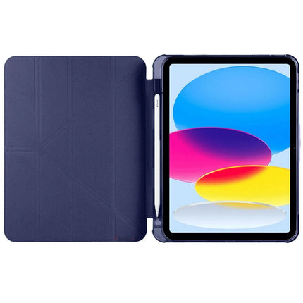 iPad 2025 10.9 10.Nesil (A16) Kalemlikli Mars Tablet Kılıfı - Lacivert 3