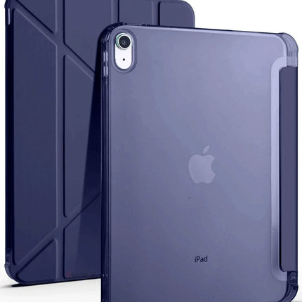 iPad 2025 10.9 10.Nesil (A16) Kalemlikli Mars Tablet Kılıfı - Lacivert 4