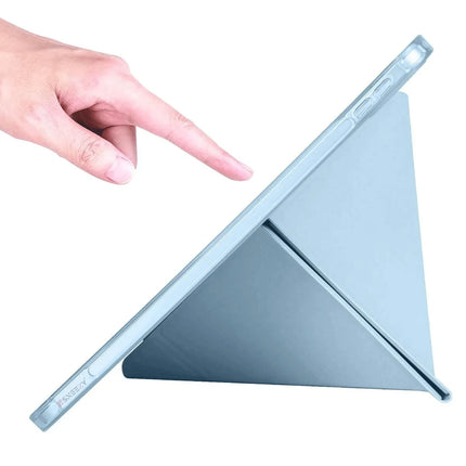 iPad 2025 10.9 10.Nesil (A16) Kalemlikli Mars Tablet Kılıfı - Mavi 6