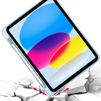 iPad 2025 10.9 10.Nesil (A16) Kalemlikli Mars Tablet Kılıfı - Mavi 5