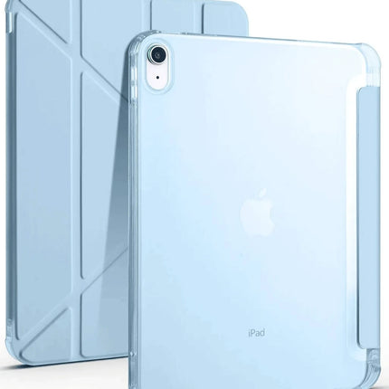 iPad 2025 10.9 10.Nesil (A16) Kalemlikli Mars Tablet Kılıfı - Mavi 4