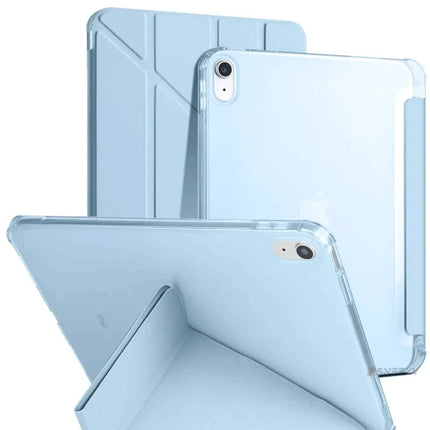 iPad 2025 10.9 10.Nesil (A16) Kalemlikli Mars Tablet Kılıfı - Mavi 2
