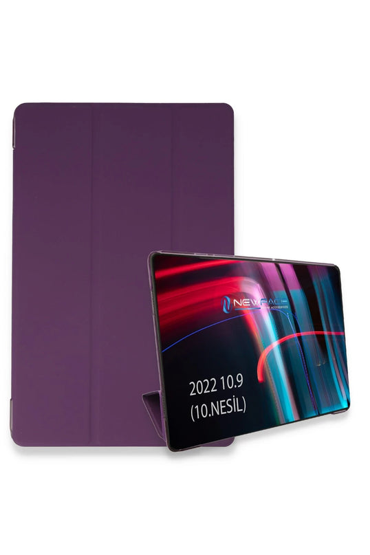 iPad 2025 10.9 10.Nesil (A16) Tablet Smart Kılıf - Mor