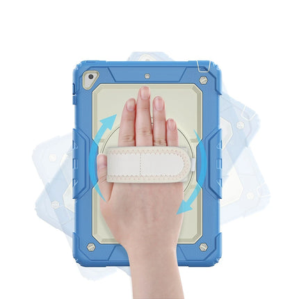 iPad 5 Air 9.7 Strap New Tablet Kapak Kılıf - Mavi 3