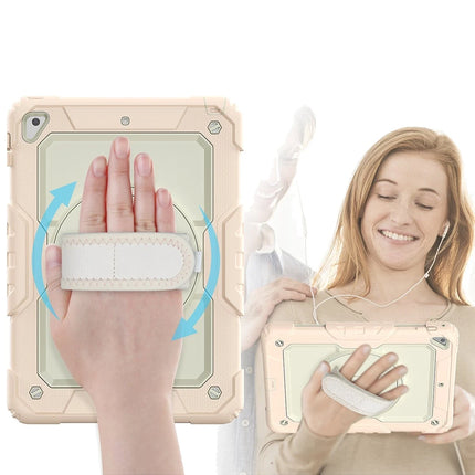 iPad 5 Air 9.7 Strap New Tablet Kapak Kılıf - Pembe 2