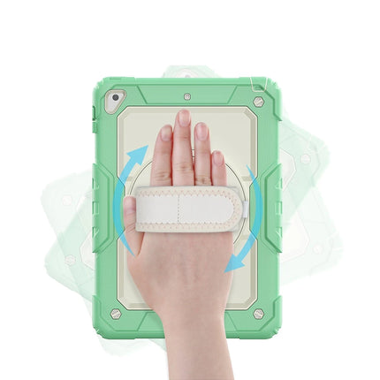 iPad 5 Air 9.7 Strap New Tablet Kapak Kılıf - Yeşil 3