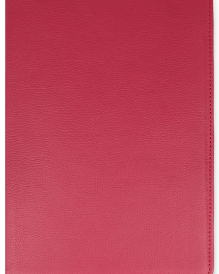 iPad 9.7 (2018) 360 Tablet Deri Kılıf - Pembe 3