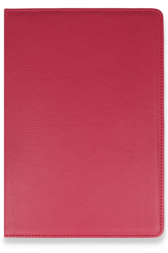 iPad 9.7 (2018) 360 Tablet Deri Kılıf - Pembe 3