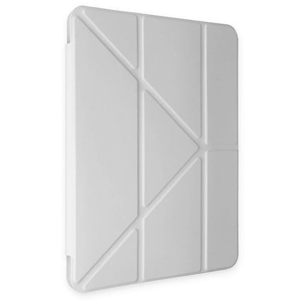 iPad 9.7 (2018) Kalemlikli Mars Tablet Kılıfı - Gri 4