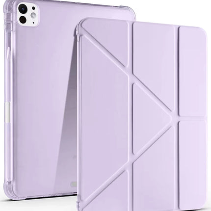 iPad Air 13 (2024) Kalemlikli Mars Tablet Kılıfı - Lila