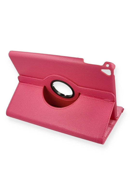 iPad Air 4 10.9 360 Tablet Deri Kılıf - Pembe