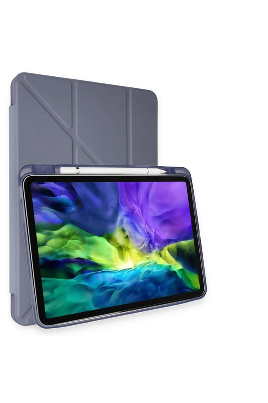 iPad Air 4 10.9 Kalemlikli Mars Tablet Kılıfı - Lavender
