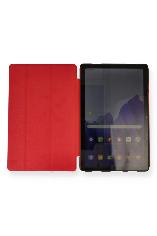 iPad Air 5 (2022) Tablet Smart Kılıf - Kırmızı 3