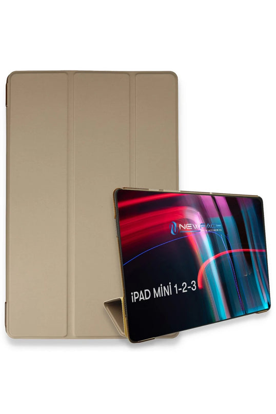 iPad Mini 3 Tablet Smart Kılıf - Gold