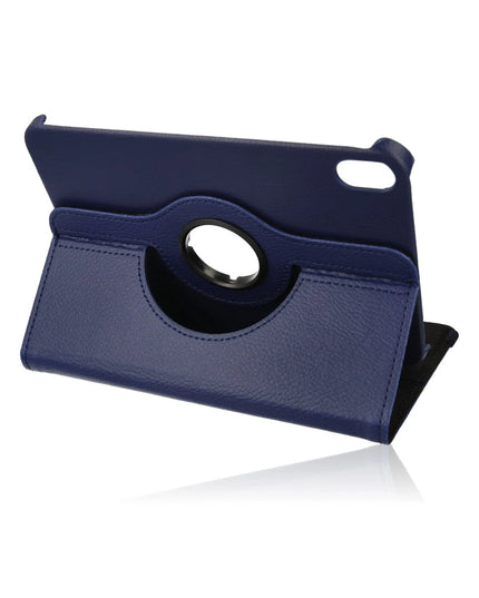 iPad Mini 6 360 Tablet Deri Kılıf - Lacivert