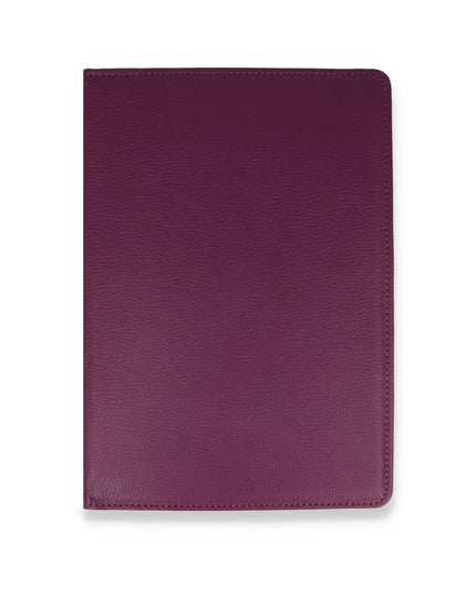 iPad Mini 6 360 Tablet Deri Kılıf - Mürdüm 3