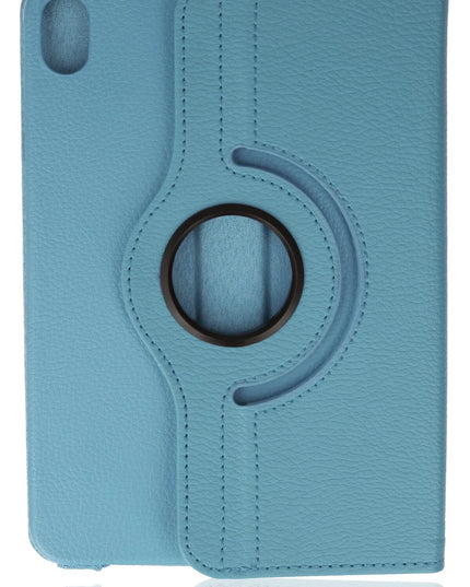 iPad Mini 6 360 Tablet Deri Kılıf - Turkuaz 2
