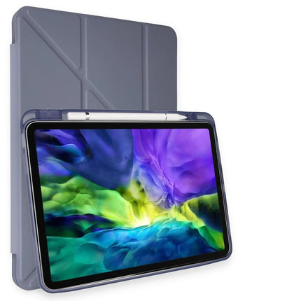 iPad Pro 11 (2018) Kalemlikli Mars Tablet Kılıfı - Lavender