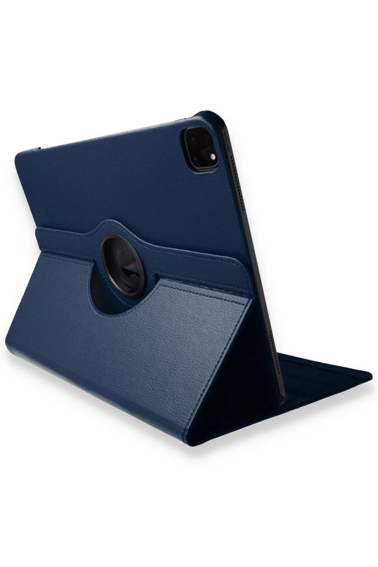 iPad Pro 11 (2020) 360 Tablet Deri Kılıf - Lacivert