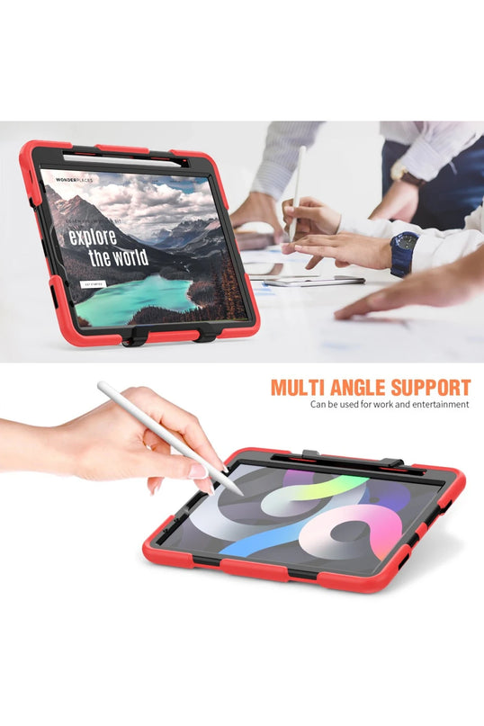 iPad Pro 11 (2020) Griffin Tablet Kapak Kılıf - Kırmızı 6