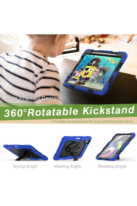 iPad Pro 11 (2020) Pars Tablet Kapak Kılıf - Mavi 4