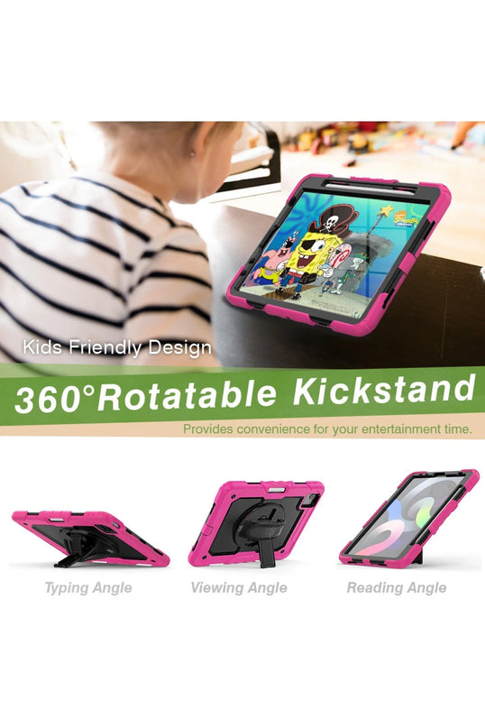 iPad Pro 11 (2020) Pars Tablet Kapak Kılıf - Pembe 4