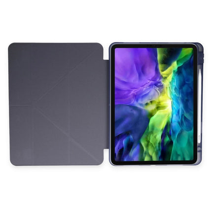 iPad Pro 11 (2021) Kalemlikli Hugo Tablet Kılıfı - Lila 2