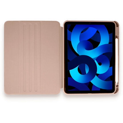 iPad Pro 11 (2021) Starling 360 Kalemlikli Tablet Kılıf - Rose Gold 4