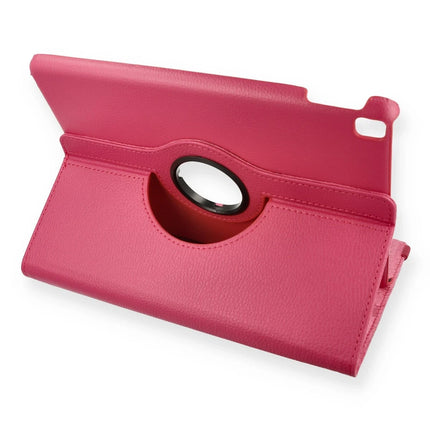iPad Pro 11 (2024) 360 Tablet Deri Kılıf - Pembe 2