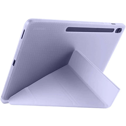 iPad Pro 11 (2024) Kalemlikli Hugo Tablet Kılıfı - Lila 2