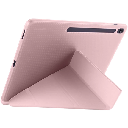 iPad Pro 11 (2024) Kalemlikli Hugo Tablet Kılıfı - Rose Gold 2